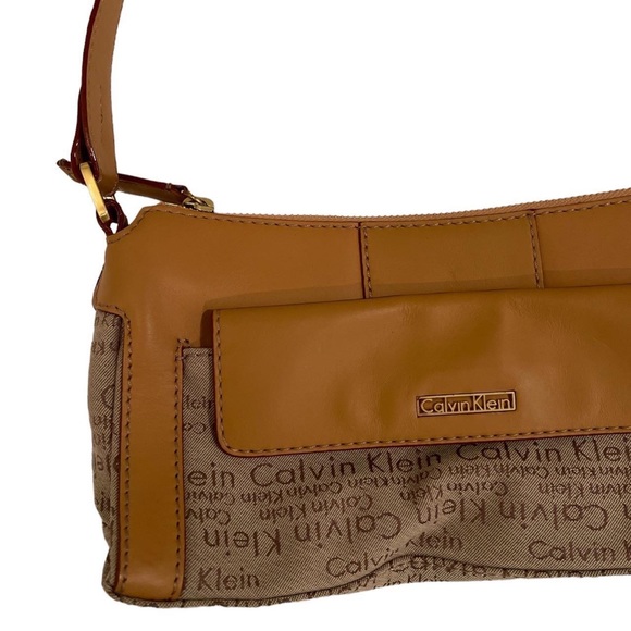 calvin klein mini leather shoulder bag - Picture 2 of 4